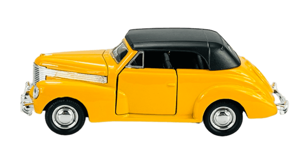 WELLY OLD TIMER 1938 OPEL CABITAN CABRIOLET KELTAINEN KATOLLA 1:34 43785