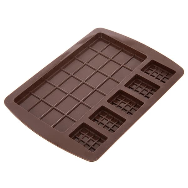 Silikoneform til chokolade 18,5x13,5 cm