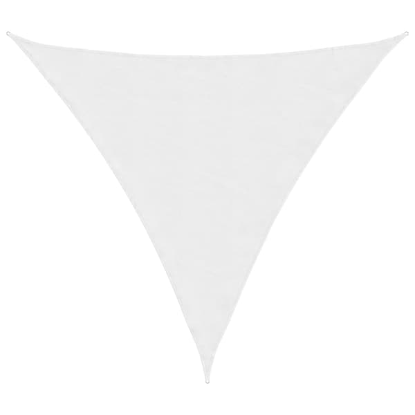 vidaXL skyggesejl, hvid, 2x2x2 m, 100% polyester