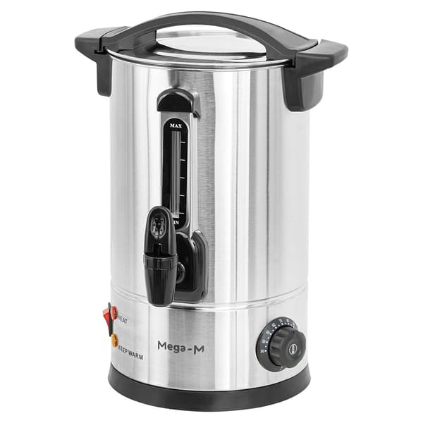 Mega-M vattenkokare dubbelväggad 5L 1800W