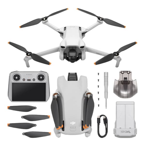 DJI Mini 3 -drooni (DJI RC)