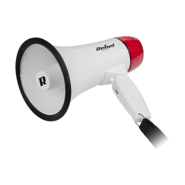 Megafon DH-08 bärbar horntyp 5 W siren