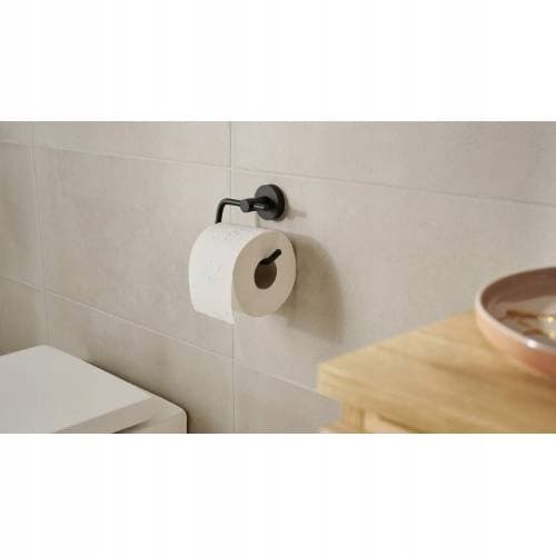 127236 TESA Moon sort toiletpapirholder uden L
