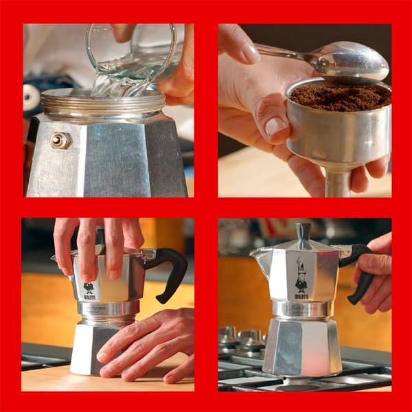 Bialetti Moka Express 9 tz, 450 ml espressomaskine
