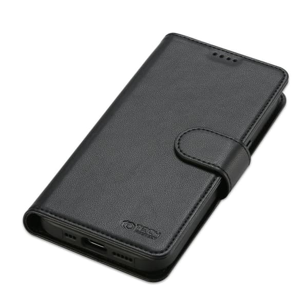 TECH-PROTECT PLÅNBOK MAGSAFE IPHONE 15 SVART