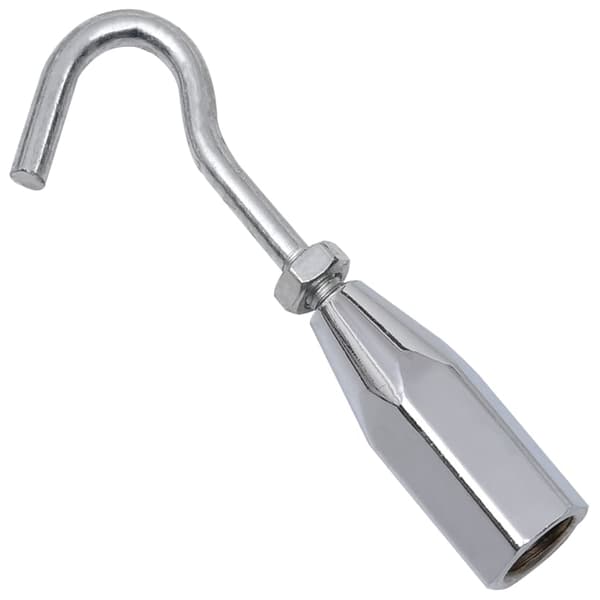 vidaXL glidehammer med krog 63 cm kulstofstål
