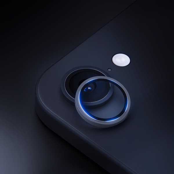 Apple iPhone SE4/16E - 3mk Linssinsuoja Pro Grafiitti/Harmaa