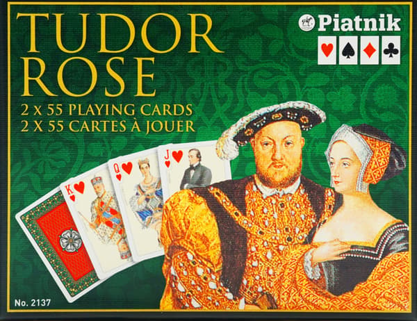 PIATNIK LUX TUDOR ROSE Spelkort
