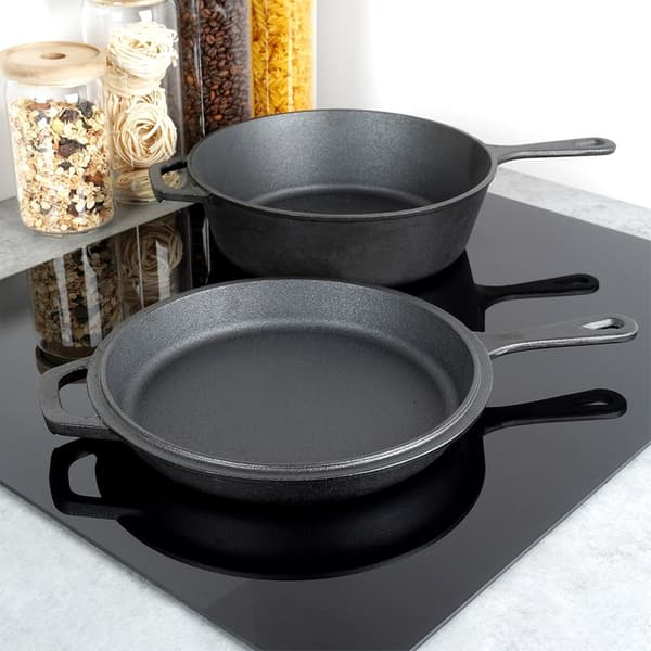 Støbejernsgryde med pande CAST LINE 24 cm / 3,5 l