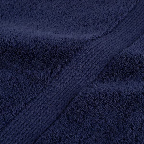 vidaXL Premiumhanddukar SOLUND, 4-pack, Marinblå, 50x100 cm