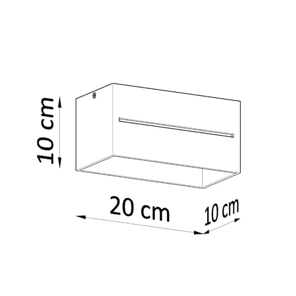 LOFTSLAMPE BASALT 2 G9 GRÅ ALU LUMILO 03.315.85