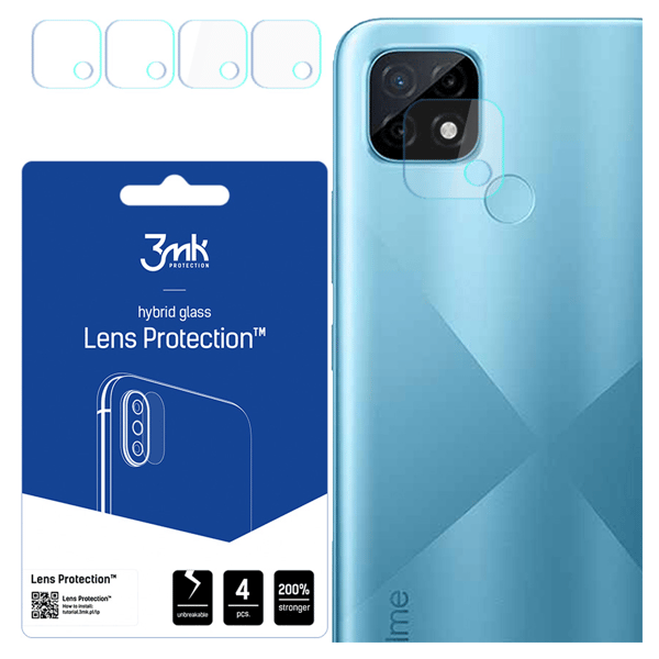 Realme C21Y - 3mk linsskydd