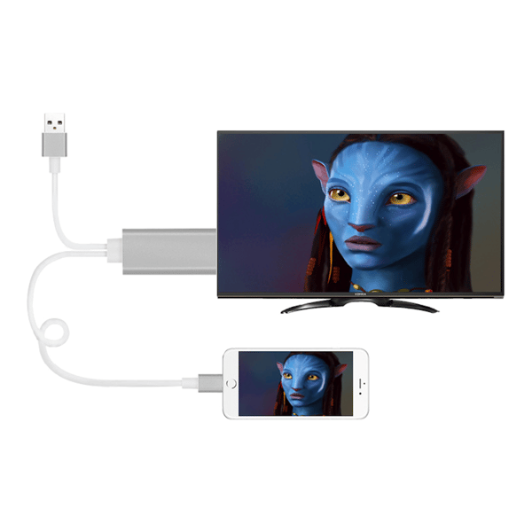 Lightning till HDMI-adapterkabel för skärmavbild