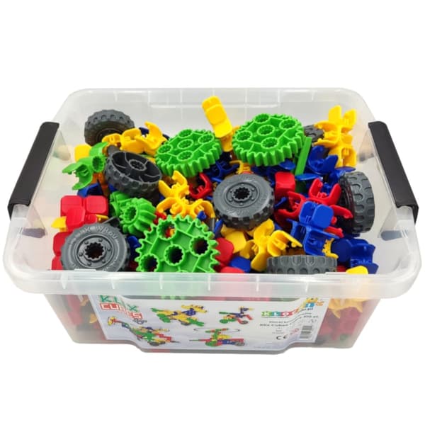 Klix Cubes Gear 310 stk. - Byggeklodser