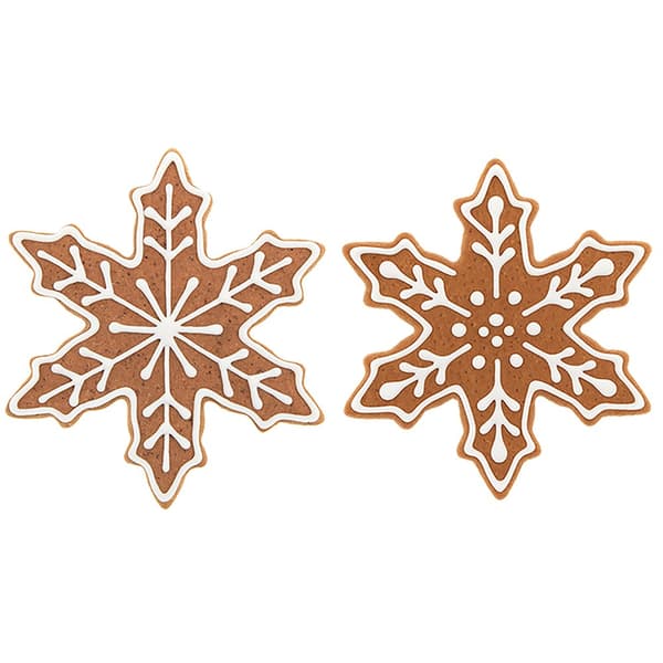 Stålsnöflinga kakutstickare 10 cm