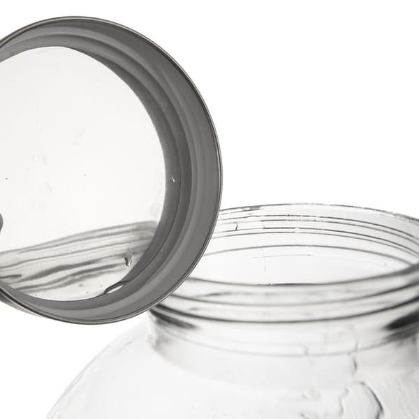 Glasbeholder til drikkevarer med hane 5,4 l