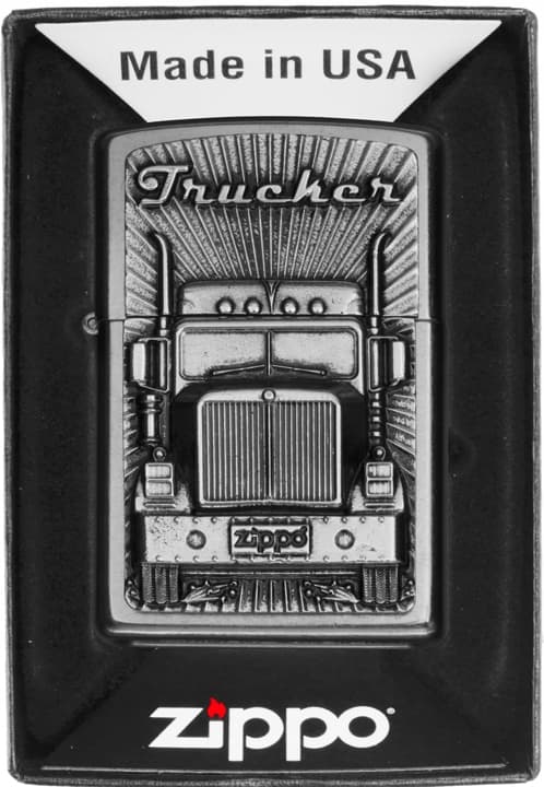 ZIPPO TRUCKER EMBLEM Lighter Gavesæt nr. 4