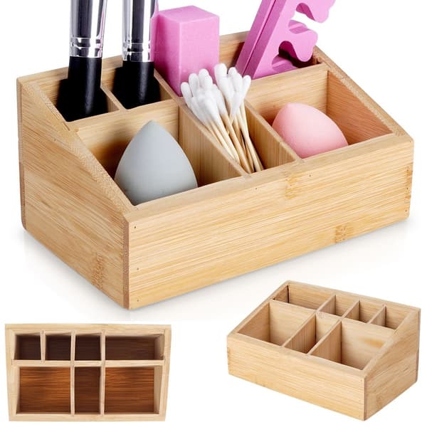 Bambus makeup organizer 17x10x8 cm