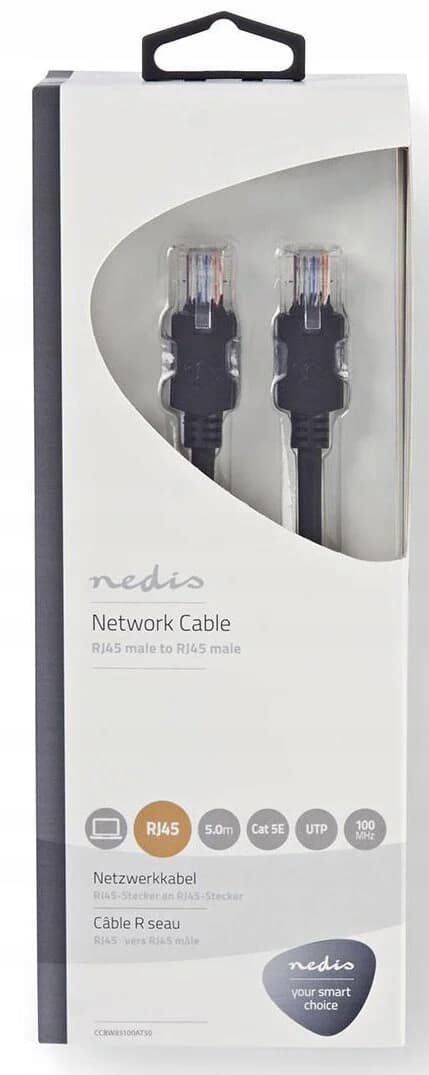 RJ-45 - RJ-45 NEDIS-kabel 5 m