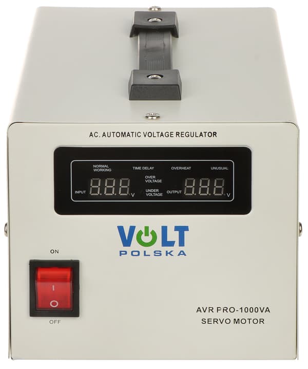 NETSPÆNDINGSSTABILISATOR AVR-PRO-1000VA VOLT Polsk