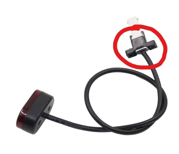Xiaomi M365 / Pro baglygtestikmonteringsfatning