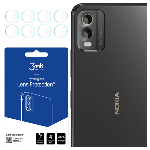 Nokia C32 - 3mk linsebeskyttelse