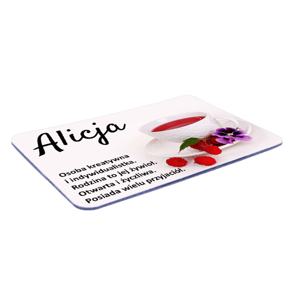 Jääkaappimagneti nimellä Alicja