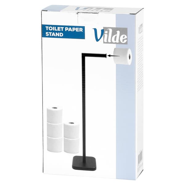 WC-paperin teline musta 56 cm
