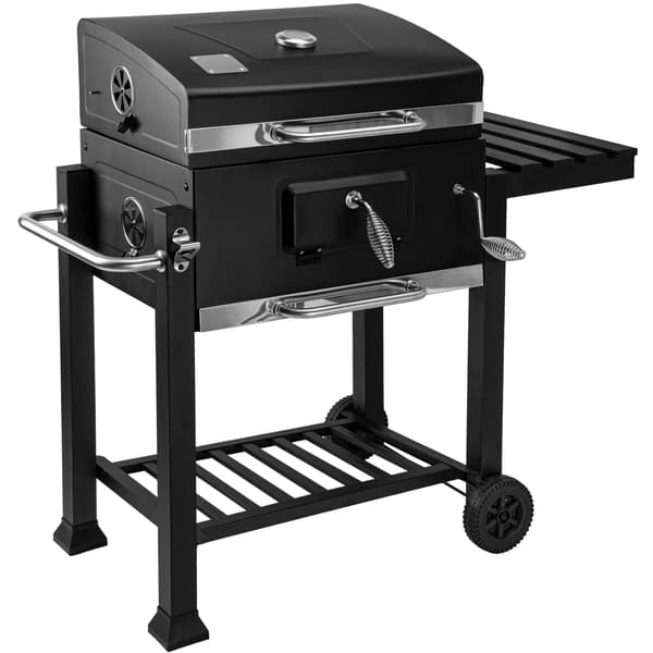 MEJOR trädgårdskolgrill med lock