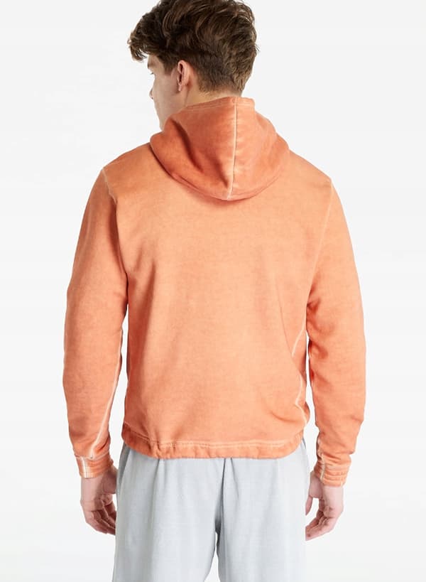 Reebok miesten oranssi logo-huppari S