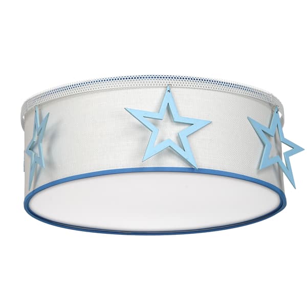 Loftlampe Star 1 E27 Hvidt træ Milagro MLP8281