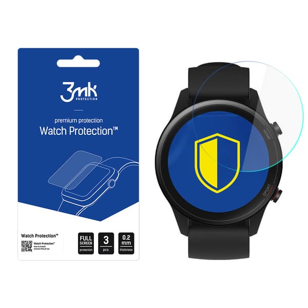 Xiaomi Mi Watch 2020 - 3mk Urbeskyttelse ARC