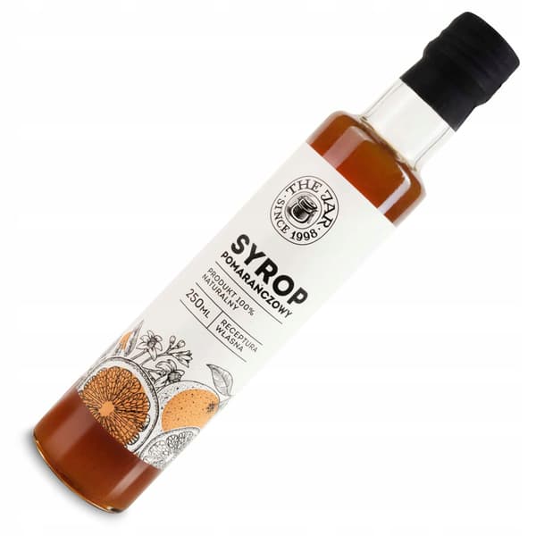 Appelsiinisirappi 250 ml THE JAR ruokosokeri