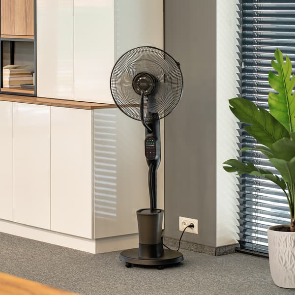 Teesa stående fläkt med vattendimma, fjärrkontroll, TIMER-oscillation
