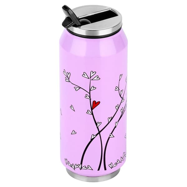 Termomugg med burk rosa hjärta 400 ml