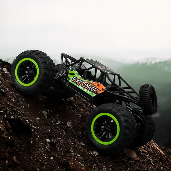 RC Off-Road Bil 2,4GHz 4x4 Stor til Børn Gave