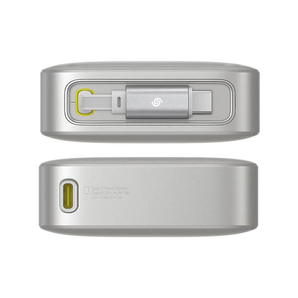 Baseus OS Free2Pull 10000mAh 30W varavirtalähde + kaapeli (harmaa)