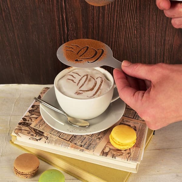 Kaffe- och dessertmallar 6 st