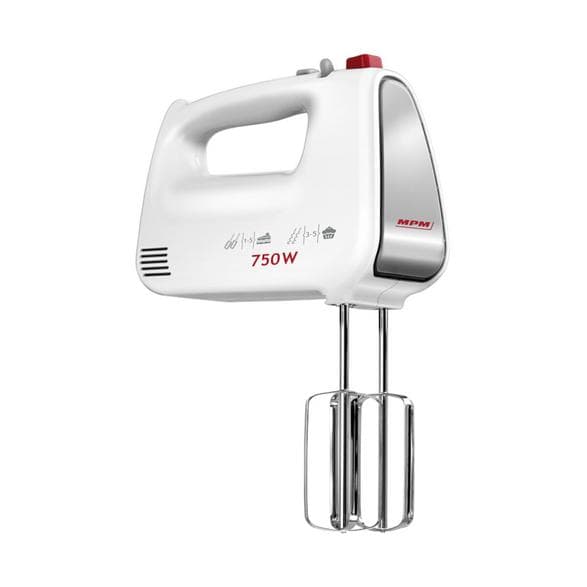 Håndmikser MPM MMR-19/B 750 W Hvid-sølv