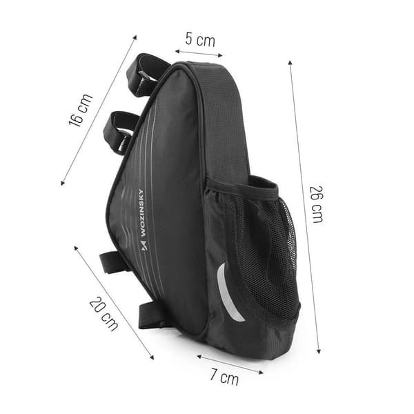 Wozinsky ramväska 1,5l svart (WBB23BK)