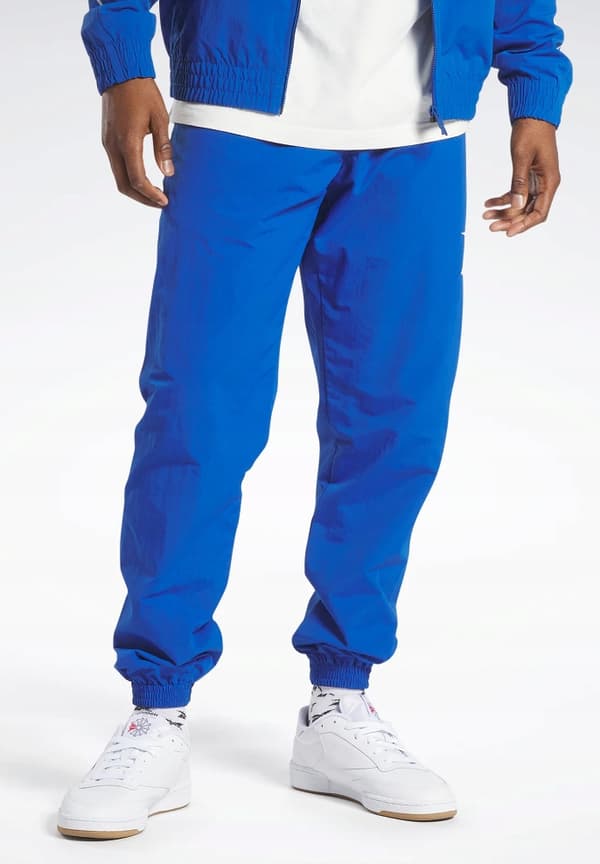 REEBOK HERRE TRÆNINGSBUKSER BLÅ LOGO M 0A9B4_A* BAGGRUNDE