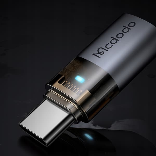 MCDODO USB-C-ADAPTER USB TYP C FÖR LIGHTNING IPHONE 17 PRO LED