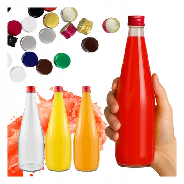 KROPLA flaska 700ML GLASFLASKOR för JUICE LIKÖR VODKA ALKOHOL HEMSKINN