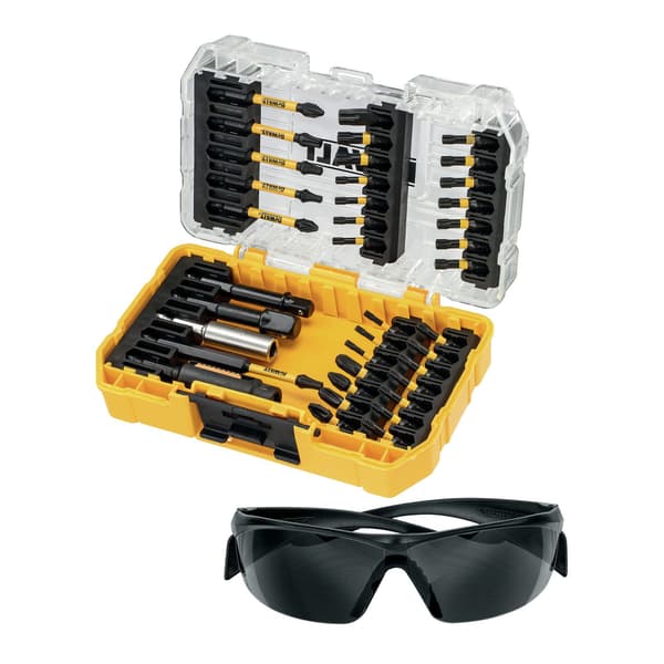 DEWALT FLEXTORQ BITSÆT 38 DELE + GLAS DT70733T-QZ