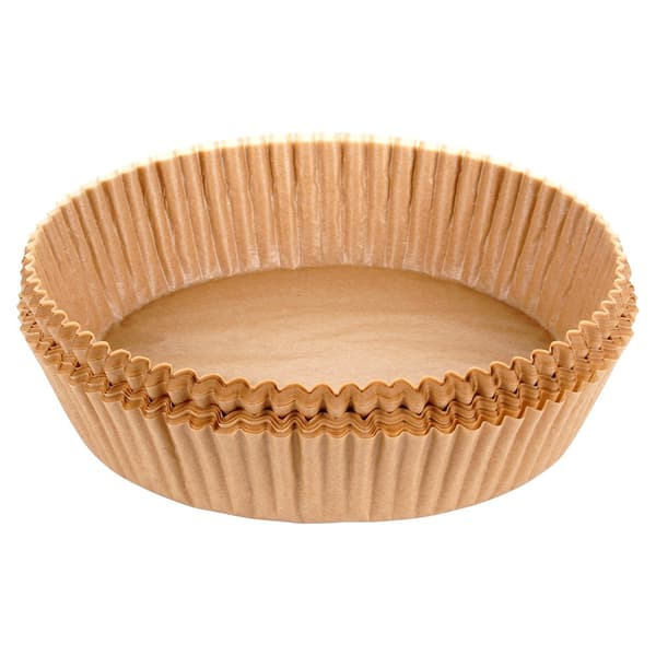 Papirindlæg til luftfritter rundt 19 cm 300 stk.