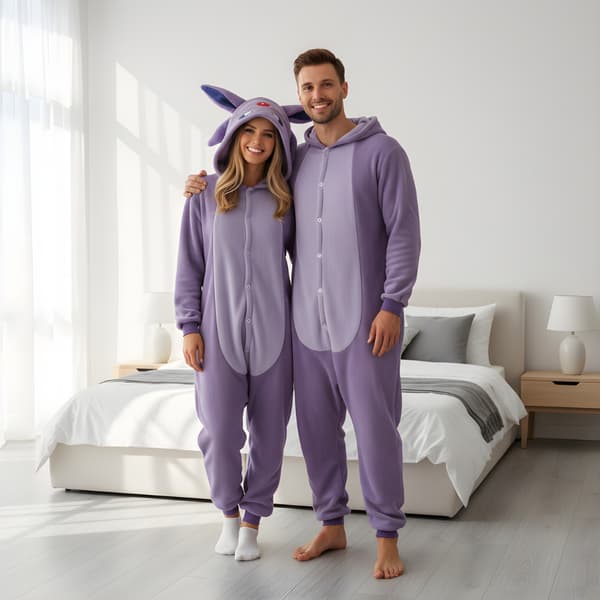 Pokémon Espeon Kigurumi-pyjamasdräkt M: 155 - 165 cm