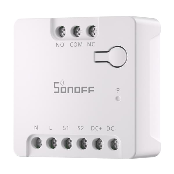 SONOFF MINI-D Matter WiFi-switch (AC/DC 12-48V, torr kontakt)