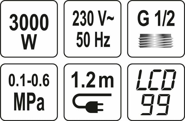 FALA VÄRMARE MED STÅENDE BATTERI KATLA-1
