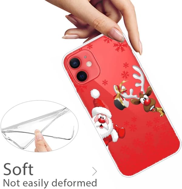 JULSKAL I HÄRDAT GLAS FÖR IPHONE 12/12 PRO