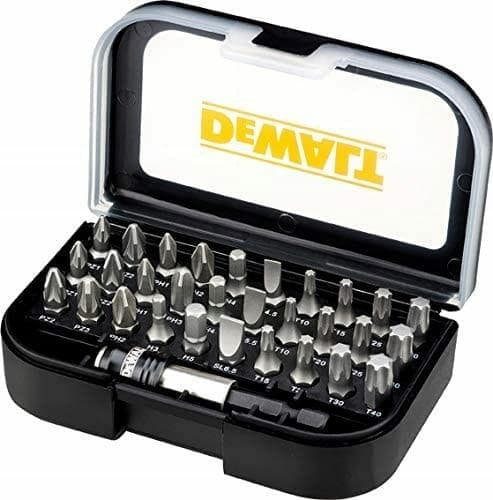 DEWALT 31-osainen teräsarja
